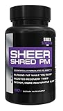 Sheer SHRED PM, Nighttime Fat Burner and Sleep Aid Supplement, 60 Stimulant-Free Weight Loss Pills