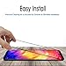 Ferilinso Screen Protector for Xiaomi Redmi Note 7/ Redmi Note 7 Pro, [2 Pack] [Full Glue][Full Cover] Tempered Glass Case Friendly Protective Film (Black)