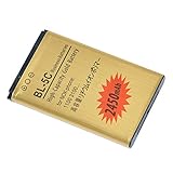 Online-Enterprises 2430mAh BL-5C Gold Business Battery / Overheat / Overcharge protection built in / for Nokia 1100 1101 1110 1112 1200 2600 2610 2626 2700 6267 6270 7600 7610 C2-03 E50 E60 M-Gage