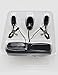 Passion Peak Flirt Vibrating Love Egg and Nipple Clips Clamps Set