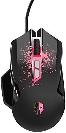 JOKERET Gaming Mouse Edition Ergonomic Precise 16400 DPI Sensor Comfortable Grip World's Most Popular Gaming Mouse Black
