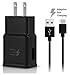 OEM Adaptive Fast Charger for Samsung Galaxy Book 12-inch 15W with certified USB Type-C Data and Charging Cable. (BLACK/3.3FT/1M Cable)