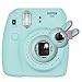 NodArtisan Close-Up Selfie Lens Self-Portrait Mirror Compatible with Fujifilm Instax Mini 8 8+ 9 7s, Polaroid 300 Camera, Cute Bunny Style, Ice Blue