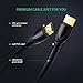 UGREEN HDMI Cable Premium High Speed HDMI Male to Male 2.0 Monitor Video Cable with 18Gbps 3D 4K HDR 60Hz, Ethernet and Audio Return Compatible for Playstation 4, 6FT