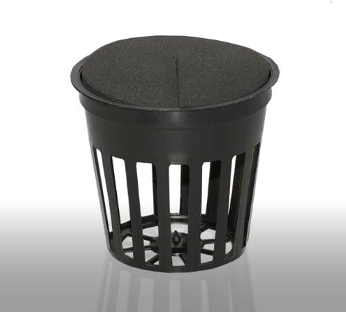 200 2 Inch Net Slit Pots and Neoprene Inserts Combination