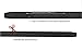 Men's Leather Ratchet Belt Strap Only 35mm 1 3/8”,Leather Belt without Buckle (Classic leather Black, 28-42'' Adjustable)
