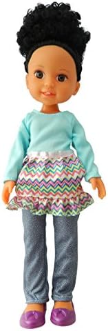 African American Doll from The A-Girls Presents Amani - The Adventurer! Great for Any Child! (14 Inches Tall)