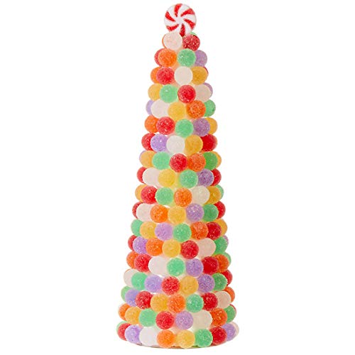 Raz 10" Rainbow Gumdrop Christmas Tree Figure 3914143