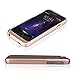 iPhone 6S Plus Battery Case, SAVFY Slim Fit Design 4800mAh Capacity Polymer Battery iPhone 6 Plus Charging Case Removable Rechargeable Portable External Charger for iPhone 6/6S Plus 5.5 Inch-Rose Gold
