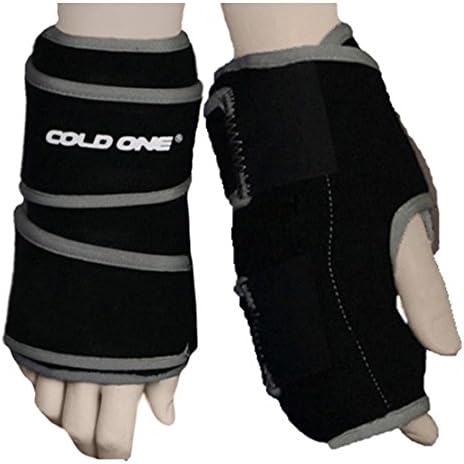 Wrist - Hand Ice Pack + Compression, Cold Therapy 360º Wrist - Hand Ice Wrap, Universal Size, Stops Wrist-Hand Pain Fast, Recommended by Ortho MDS Safe and Effective. Clinical Quality. Made in USA.