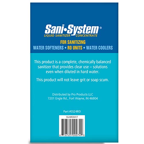 SaniSystem Concentrated sanitizer is a Multiuse Quaternary Ammonia