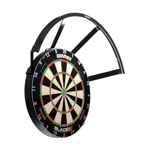 WINMAU Polaris Dartboard Light - Sleek Black Design - 120 Degree Dart Board Light with Magnetic Attachment - Compatible with All Dartboards - Professional Darts Accessories