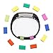 MDW Silicon Fastener Ring for Fitbit Alta/Flex/Vivosmart (21 Pack Mixed Color)-Secure Your Wristband in Style !