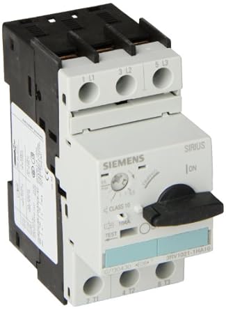 Siemens 3RV1021-1FA10 3RT1017-1AK61 Manual Motor Starter 3.5-5A Overload Trip | Bullseye