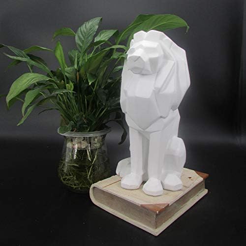 KOONNG Resin crafts lion ornaments home decoration without flower pots size: 30 * 17cm