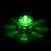SOKATON Submersible Tea Light Battery Operated Waterproof LED Tealights Underwater Vase Light for Christmas Xmas Holloween Party Wedding Decoration - Pack of 24 - Green