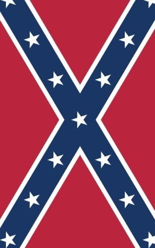 Confederate Flag: Notebook by Kickazz Notebooks (2015-06-03)