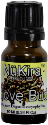 Clove Bud Essential Oil (Eugenia caryophyllata) Therapeutic Grade By NuKira (10 ml)