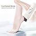 3-IN-1 Electronic Epilator Callus Remover Shaver Multi-function for Leg Body and Foot Skin Beauty Care for Silky Smooth Touching Feeling with 2 Speed Setting