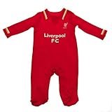 Liverpool FC Official Football Crest Baby Bodysuit (9-12 Months) (Red)