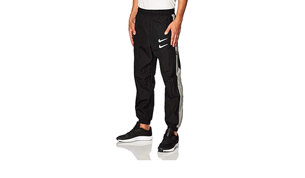 nike swoosh tracksuit bottoms