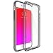 Ringke Fusion Compatible with iPhone 6S Plus Case Crystal Clear PC Back TPU Bumper Drop Protection, Shock Absorption Technology (Attached Dust Cap) for iPhone 6 Plus - Smoke Black
