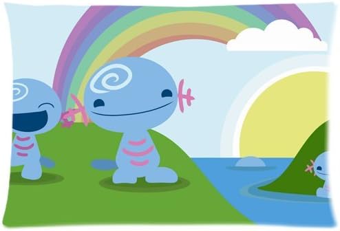 Wooper Custom Zippered Pillow Cases 20"x 30" (Twin sides)