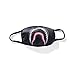 1 PackCamping First Aid Kits Bape Black Black Shark Face Mask