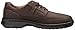 ECCO Men's Fusion Moc Oxford, Coffee Oil Nubuck, 9-9.5