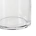 CASAMOTION Glass Vase for Flowers Hand Blown Glass Centerpiece Wedding Table Dining Room Living Kitchen Island Modern Farmhouse Home Decor Clear Cylinder 8” 10” 12” Inch Set of 3
