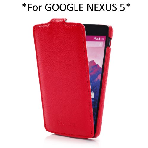 ArbalestR-Red-Flip-Cover-PU-Leather-Case-for-LG-Google-Nexus-5