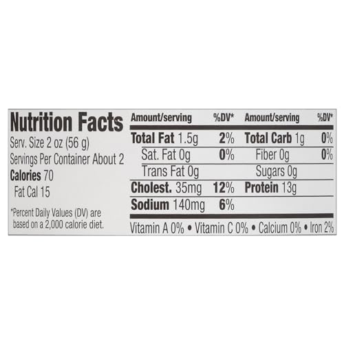 Bumble Bee Premium White Chicken, Chunk in Water, 5 oz Can 13g Protein per Serving Gluten