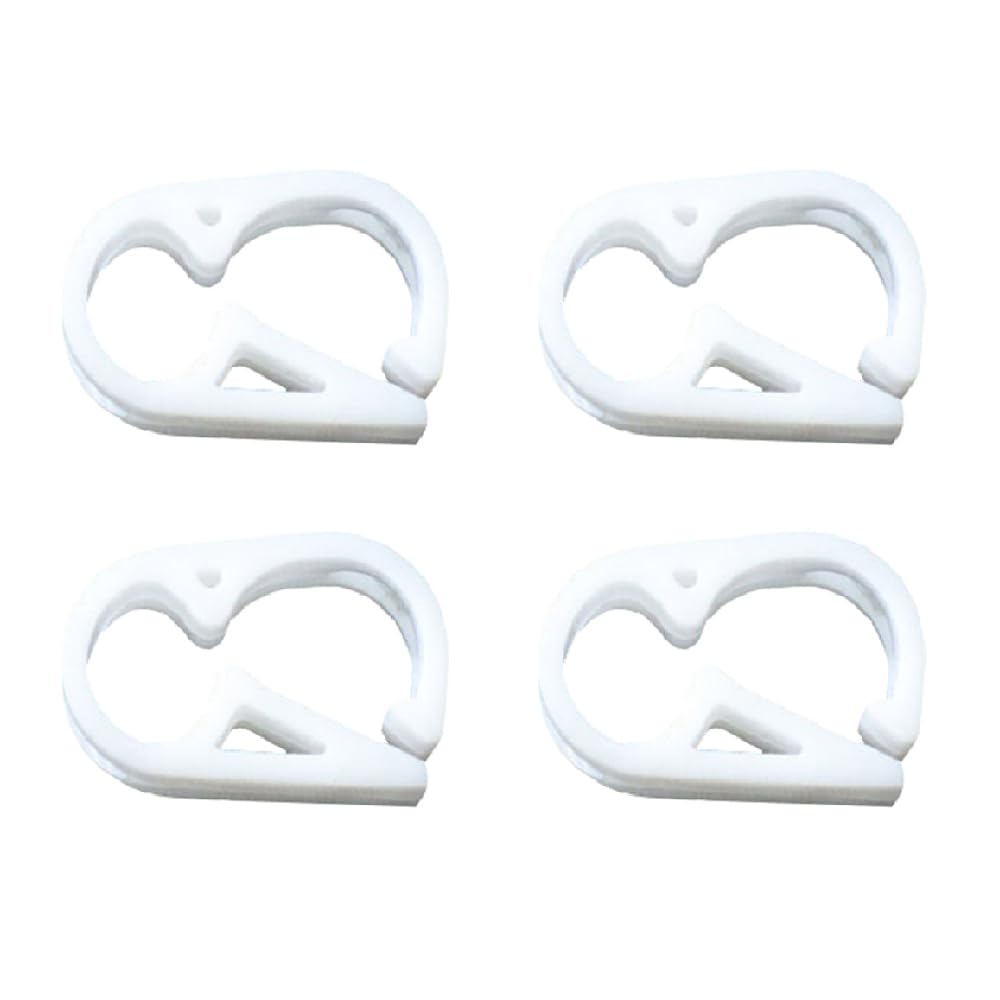 Water Flow Control Tube Clamp, 4 Pcs 5-8mm Plastic Adjustable Water Stop Clamp, Laboratory Pinch Valve Flow Control Hose Clamp