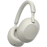 Sony WH-1000XM5 Noise Canceling Wireless Headphones - 30hr Battery Life - Over-Ear Style - Optimized for Alexa and Google Assistant - Built-in mic for Calls - Silver International Version