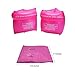 6Pack PVC Arm Floaties Inflatable Swim Arm Bands Floater Sleeves Swimming Rings Tube Armlets with 3Pcs Inflatable Drink Holder for Kids Toddlers and Adults (Pink Blue Orange)
