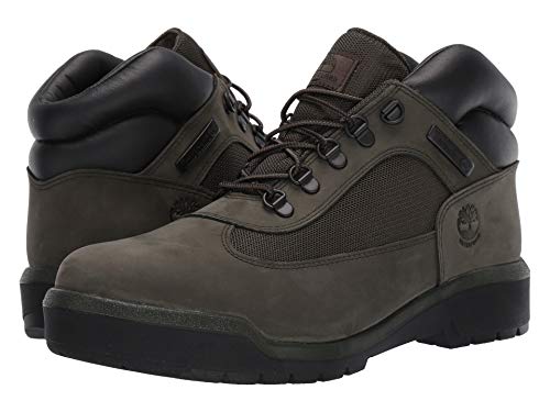 Timberland A1Y23 Men's Waterproof Field Boot, Dark Green Nubuck - 9 M US - Thumbnail 6