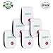 [2018 Upgraded] Ultrasonic Pest Repeller, Electrical Bug Repellent, Non-toxic Pest Repellent Plug in Indoor and Outdoor Pest Control for Mosquito Spider Ant Mice Roach and other Insect (6 packs)
