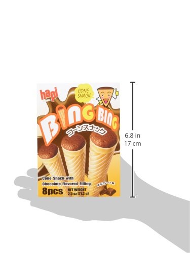 HAPI BING BING ICE CREAM SCONE SNACK, CHOCOLATE, 2.51 OUNCE