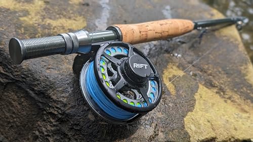 Mua RIFT Apache Fly Fishing Rod, 5wt Carbon Fiber Telescopic Rod Bundle with Breach Fly Fishing Reel CNC-machined Aluminum Body Carbon Drag 5/6 Weight Fly Rod and Reel Combo trên Amazon Mỹ