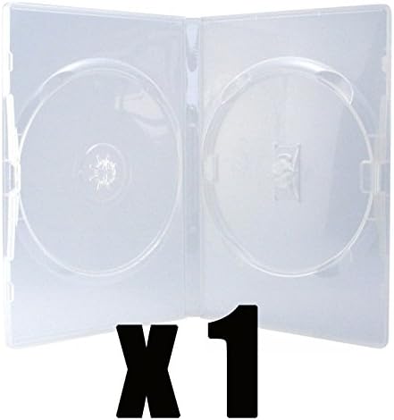 Caja de 2 DVD de tamaño estándar y transparente, compra por ...