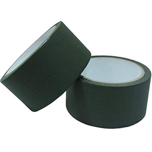 Hunting Camouflage Cohesive Tape Wrap Tape Camo Cling Scope Wrap Military Cotton Cloth Handlebar Form Tape Self-adhesive Cloth Camouflage Rifle Gun Wrap TapeAssorted Colors Waterproof 1.9 x 10.9 Yards