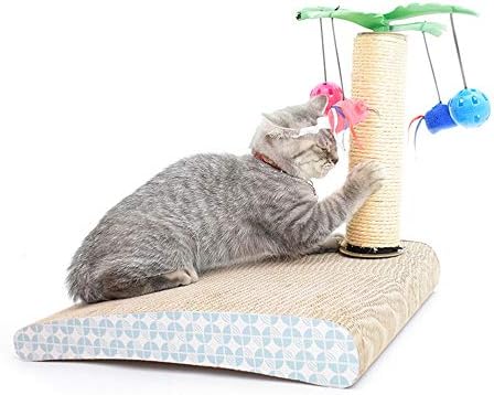 Jiahui Arbre A Chat Creatif En Forme D Ile De Coco Avec Boule A Suspendre Amazon Fr Animalerie