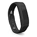 Teak - Large Black Replacement Band for Garmin Vivofit 2