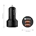 Quick Charge 2.0 AUKEY Car Charger with Dual Ports for Samsung Galaxy Note8 / S8 / S8+, LG G4 / V10