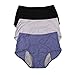 YOYI FASHION Women Mesh Holes Breathable Leakproof Period Panties Mulit Pack US Size XXS-5XL/12