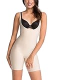 SPANX Thinstincts Open-Bust Mid-Thigh Bodysuit