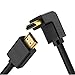 UGREEN HDMI Cable 4K Right Angle 270 Degree HDMI Cord High Speed HDMI 2.0 Cable 4K@60Hz HD 3D 1080P ARC Compatible for TV PC Nintendo Switch Xbox PS5 PS4 PS3 Laptop 3.3FT