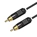 iXCC RCA Subwoofer Cable, 6 Feet Dual Shielded Gold-Plated RCA Male to RCA Male Stereo Audio Cable Connectors