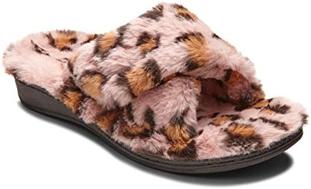 vionic leopard slippers