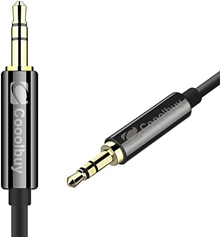 AUX Cable/AUX Cord,Cooolbuy 3.5mm Premium Male to Male Auxiliary Audio Cable (8ft/2.4m) TPE AUX Cable for Headphones, Speakers, iPods, iPhones, iPads, Car Stereos and All Devices with 3.5mm jack
